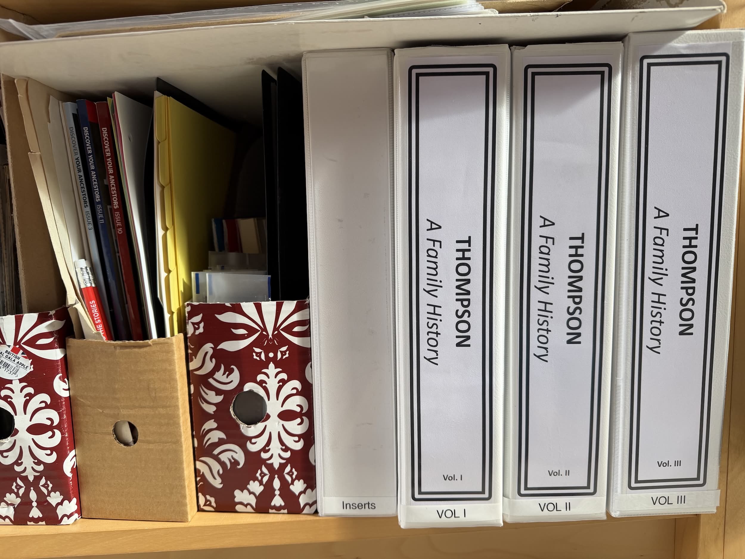 Getting Organised in Family History Research