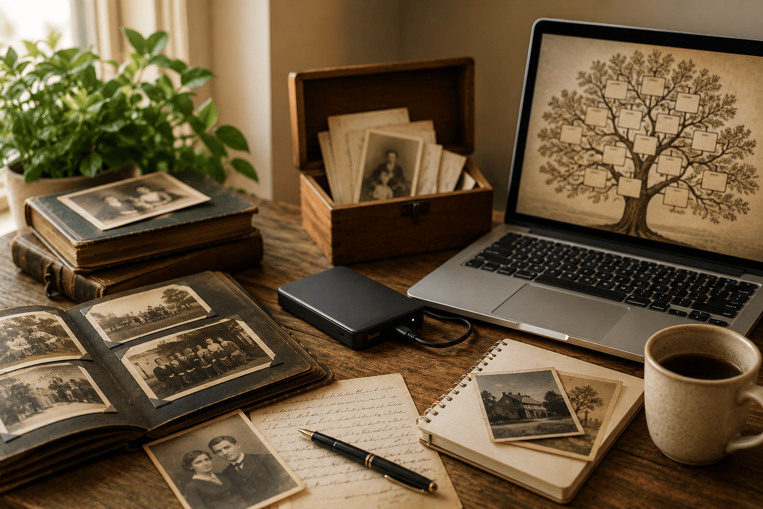 Simple Backup Strategies — Protecting Your Family History Research